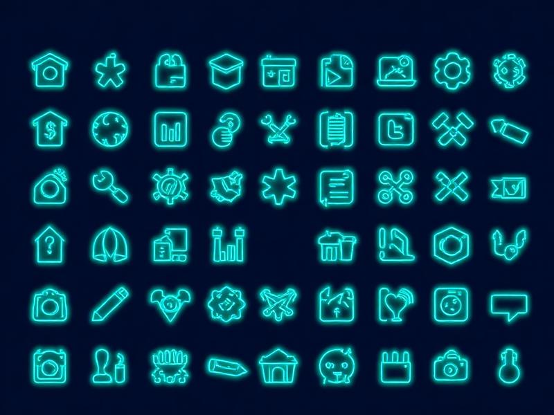 Neon Icon Pack